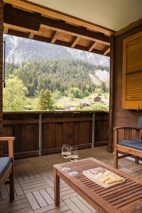 Peacefull Mountains View Apartment Kandersteg Exterior photo